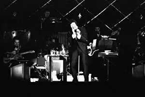 Images Dated 25th March 1971: Tom Jones performing at the Odeon Cinema, Newcastle on 25th March 1971
