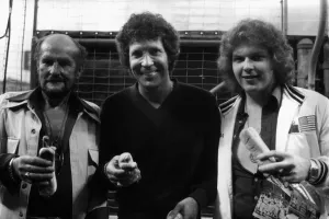 Tom Jones singer with his father (left) and his son Mark Tom Jones singer with his father (left) and his son Mark
