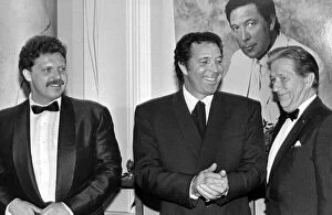 Images Dated 11th May 1989: The Tom jones Tribute Dinner by the Variety Club of Great Britain (Wales Committee