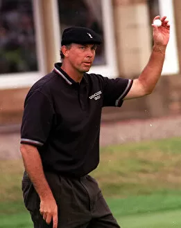 Images Dated 20th July 1997: Tom Lehman Open Golf Championship Troon July 1997