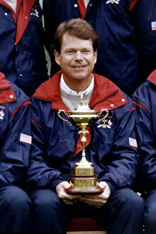 Images Dated 10th October 1993: Tom Watson Golf USA Ryder Cup Winning team