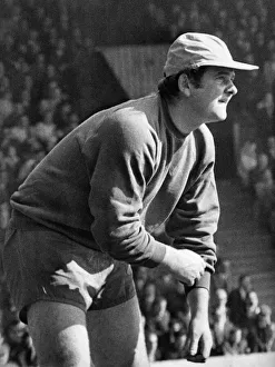Tommy Lawrence, Liverpool Goalie who had an unhappy game against Burnley Tommy Lawrence, Liverpool Goalie who had an unhappy game against Burnley
