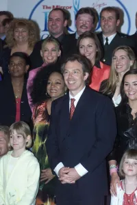 Tony Blair and Diana Ross at Mirror Pride Of Britain Awards 2000 with some of the winners Tony Blair and Diana Ross at Mirror Pride Of Britain Awards 2000 with some of the winners