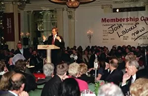 Images Dated 28th May 1998: Tony Blair at the Grosvenor Hotel where he was meeting prospective members of the Labour