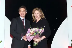 Tony Blair & International Award winner, Queen Noor of Jordan at the Dorchester Hotel for Tony Blair & International Award winner, Queen Noor of Jordan at the Dorchester Hotel for