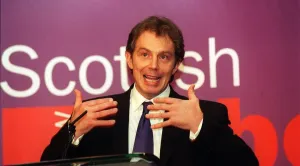 Tony Blair at Labour Gala Dinner in Glasgow November 1998 Tony Blair at Labour Gala Dinner in Glasgow November 1998