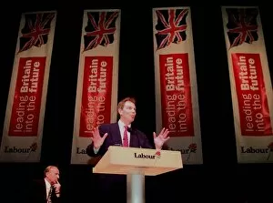Images Dated 15th April 1997: Tony Blair, Labour Party Leader, speaks in Brighton. April 1997