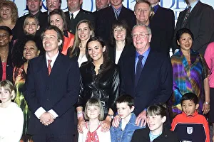 Tony Blair at the Mirror Pride Of Britain Awards 2000 with Michael Caine Tony Blair at the Mirror Pride Of Britain Awards 2000 with Michael Caine