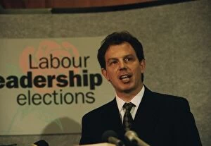 Images Dated 2nd June 1994: Tony Blair MP Labour speaking at Labour leadership elections 1994