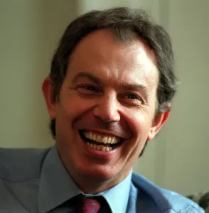 Tony Blair MP Prime Minister during interview March 1998 at 10 Downing Street Tony Blair MP Prime Minister during interview March 1998 at 10 Downing Street
