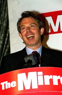 Tony Blair MP speaking The Mirror Pride of Britain Awards 1999 Tony Blair MP speaking The Mirror Pride of Britain Awards 1999