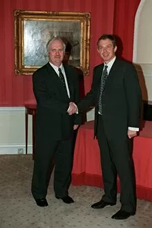 Images Dated 9th March 1998: Tony Blair Prime Minister March 98 With Irish Prime Minister Bertie Ahere