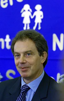 Tony Blair on a school visit during the Labour Party Conference in Brighton in September Tony Blair on a school visit during the Labour Party Conference in Brighton in September