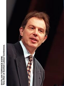 Images Dated 8th March 1996: Tony Blair speaking at Scottish Labour Conference 1996