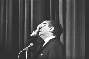 00468 Gallery: Tony Hancock performs on stage in the rehearsals for Sunday Night at the London Palladium