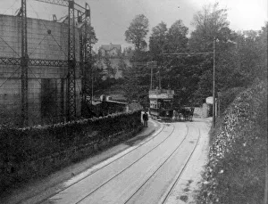 The Torquay Road at Hollacombe, Paignton in about 1910 when trams The Torquay Road at Hollacombe, Paignton in about 1910 when trams