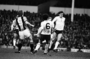 Images Dated 24th January 1981: Tottenham Hotspur 2-0 Hull City, FA Fourth Round match at White Hart Lane