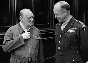 00363 Gallery: During the tour made by Winston Churchill and the Dominion Prime Ministers to inspect