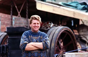 Traction engine mad John Bainbridge who is hoping to restore this steam engine to its Traction engine mad John Bainbridge who is hoping to restore this steam engine to its