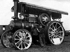 The traction engine Providence on 19th August 1965 The traction engine Providence on 19th August 1965