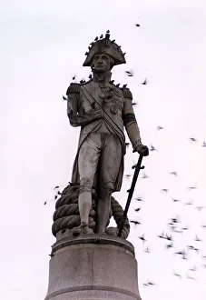 Trafalgar Square - Nelsons Column Britain Places London Trafalgar Square - Nelsons Column Britain Places London
