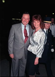 Bill Treacher actor with wife Eastenders cast dinner A©Mirrorpix Bill Treacher actor with wife Eastenders cast dinner A©Mirrorpix