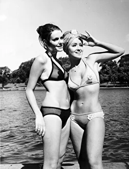 Part of the Trend Swimwear company Summer 1971 collection Helen Renout Part of the Trend Swimwear company Summer 1971 collection Helen Renout