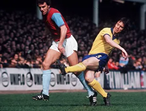 Trevor Brooking West Ham 1974 v Southampton Trevor Brooking West Ham 1974 v Southampton