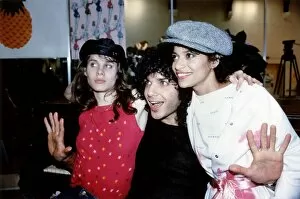 00126 Gallery: Tv Programme Fame 1980 Cast from fame L- R Lori Singer Lee Curreri Debbie Allen