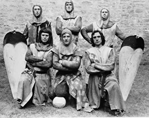 TV Progs Monty Pythons Flying Circus gang at Dounne Scotland John Cleese Eric Idle TV Progs Monty Pythons Flying Circus gang at Dounne Scotland John Cleese Eric Idle