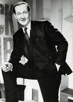 TV and radio presenter Brian Matthew December 1963 A©mirrorpix TV and radio presenter Brian Matthew December 1963 A©mirrorpix
