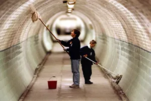Images Dated 1st June 1995: The Tyne Tunnel, runs under the River Tyne from Howdon in North Tyneside to Jarrow in