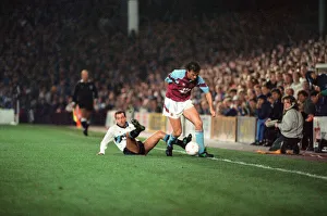 Images Dated 24th October 1990: UEFA Cup 2nd round 1st leg match, Aston Villa 2 - 0 Inter Milan held at Villa Park