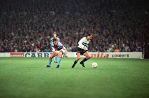 Images Dated 24th October 1990: UEFA Cup 2nd round 1st leg match, Aston Villa 2 - 0 Inter Milan held at Villa Park
