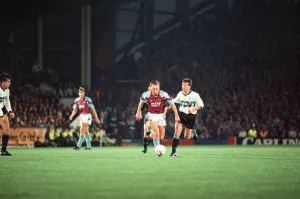 Images Dated 24th October 1990: UEFA Cup 2nd round 1st leg match, Aston Villa 2 - 0 Inter Milan held at Villa Park