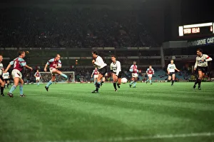 Images Dated 24th October 1990: UEFA Cup 2nd round 1st leg match, Aston Villa 2 - 0 Inter Milan held at Villa Park