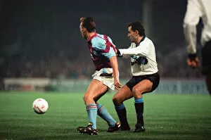 Images Dated 24th October 1990: UEFA Cup 2nd round 1st leg match, Aston Villa 2 - 0 Inter Milan held at Villa Park