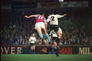 Images Dated 24th October 1990: UEFA Cup 2nd round 1st leg match, Aston Villa 2 - 0 Inter Milan held at Villa Park