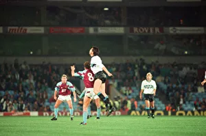 Images Dated 24th October 1990: UEFA Cup 2nd round 1st leg match, Aston Villa 2 - 0 Inter Milan held at Villa Park