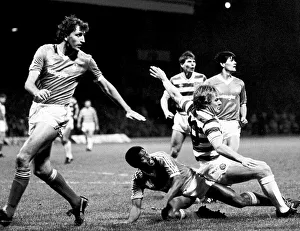 UEFA Cup Third Round Second Leg match at the City Ground December 1983 Nottingham Forest UEFA Cup Third Round Second Leg match at the City Ground December 1983 Nottingham Forest