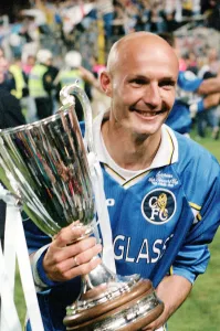 Images Dated 13th May 1998: UEFA Cup Winners Cup Final Chelsea v Stuttgart, held at Rasunda Stadium