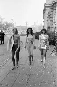 Science Fiction Gallery: UFO, TV Series. Actresses from the science fiction series about an alien invasion of