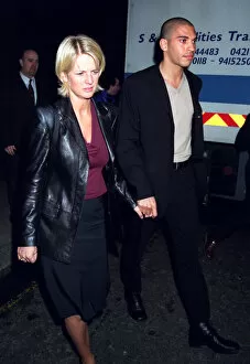 Images Dated 21st April 1998: Ulrika Jonsson TV Presenter 1998 Comedian leaving Ellen Degeneres Coming Out Party