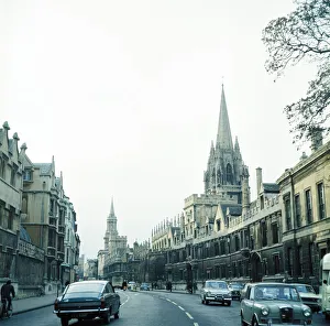 University Church of St Mary the Virgin, Oxford University, Oxfordshire. January 1972 University Church of St Mary the Virgin, Oxford University, Oxfordshire. January 1972