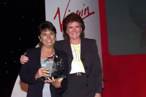 Usage fee £250. Cilla Black with Helen Rollason May 1999 winner of a Usage fee £250. Cilla Black with Helen Rollason May 1999 winner of a