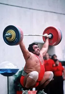 Images Dated 1st July 1980: Vassili Alexeev - Weightlifter - Weightlifting - 1980 at the Olympic Games in