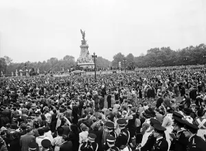 VE Day celebrations in Central London to mark the Allied victory in Europe at the end of VE Day celebrations in Central London to mark the Allied victory in Europe at the end of