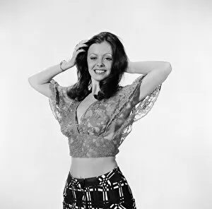 Images Dated 1st April 1973: Vicki Michelle, Actress & Model, April 1973