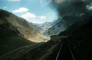 View from the Central Railway of Peru between Lima and Tiglio View from the Central Railway of Peru between Lima and Tiglio