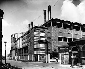 00614 Gallery: A view of part of the ICVO plant at Garston Gas Works. Garston is a district of Liverpool